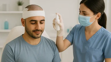 مراقبتهای بعد از کاشت مو